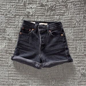 Levi's Dark Denim Jean Shorts